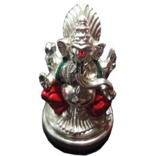 Ganesha Idol-S (Silver Plated)